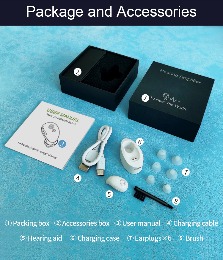 rechargeable hearing aids standard packing|ennohearingaid